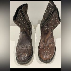 Hand made  cowboy boots size 7